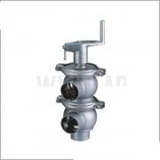 Sanitary-Stainless-Steel-Manual-Reversing-Valve