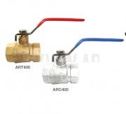 Ball Valve Brass 1 Pc body 400 WOG ART400