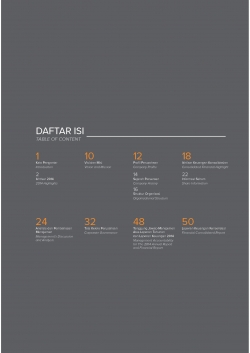 daftar isi Annual Report 2014